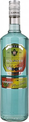 Iganoff Green Cannabis Vodka 1L NV