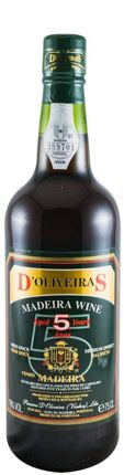 Madeira D'Oliveiras 5 Anos Meio Doce NV