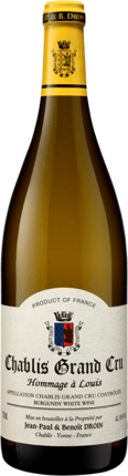 Jean Paul & Benoit Droin Chablis Grand Cru "Hommage Á Louis" Branco 2022