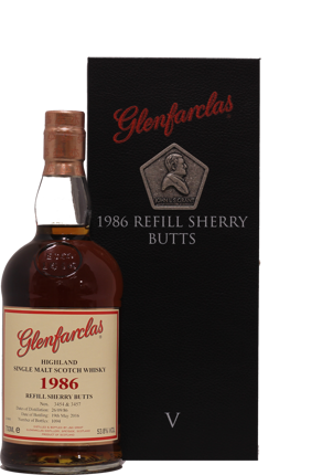 Glenfarclas Refill Sherry Butts 1986