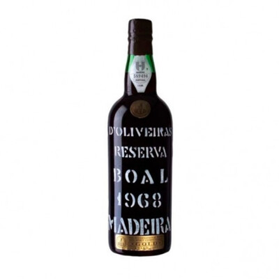 Madeira D'Oliveiras Boal Meio Doce 1968