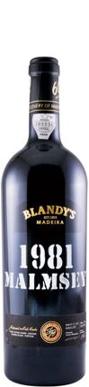 Blandy's Madeira Vintage Malmsey 1981