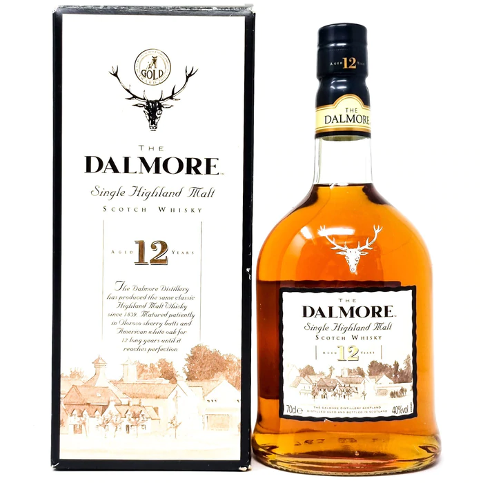 Dalmore Whisky 12 Anos 90's Bottled NV